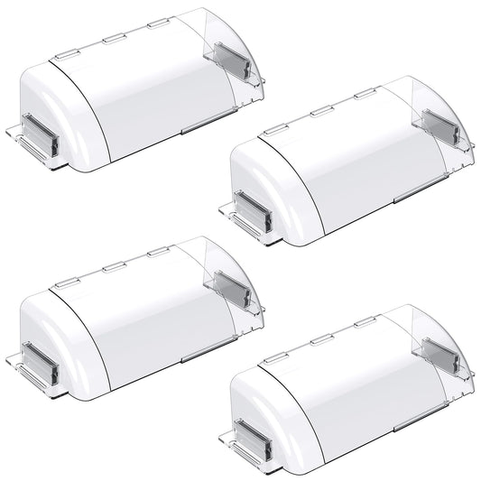 Air Vent Deflectors 4-Pack Set of Super Strong Magnetic Heat-Resistant, Floor Vent Deflectors Easily Adjustable from 8 to 14 Inches,Vent Deflectors for Vents/Walls/Ceilings/Floors