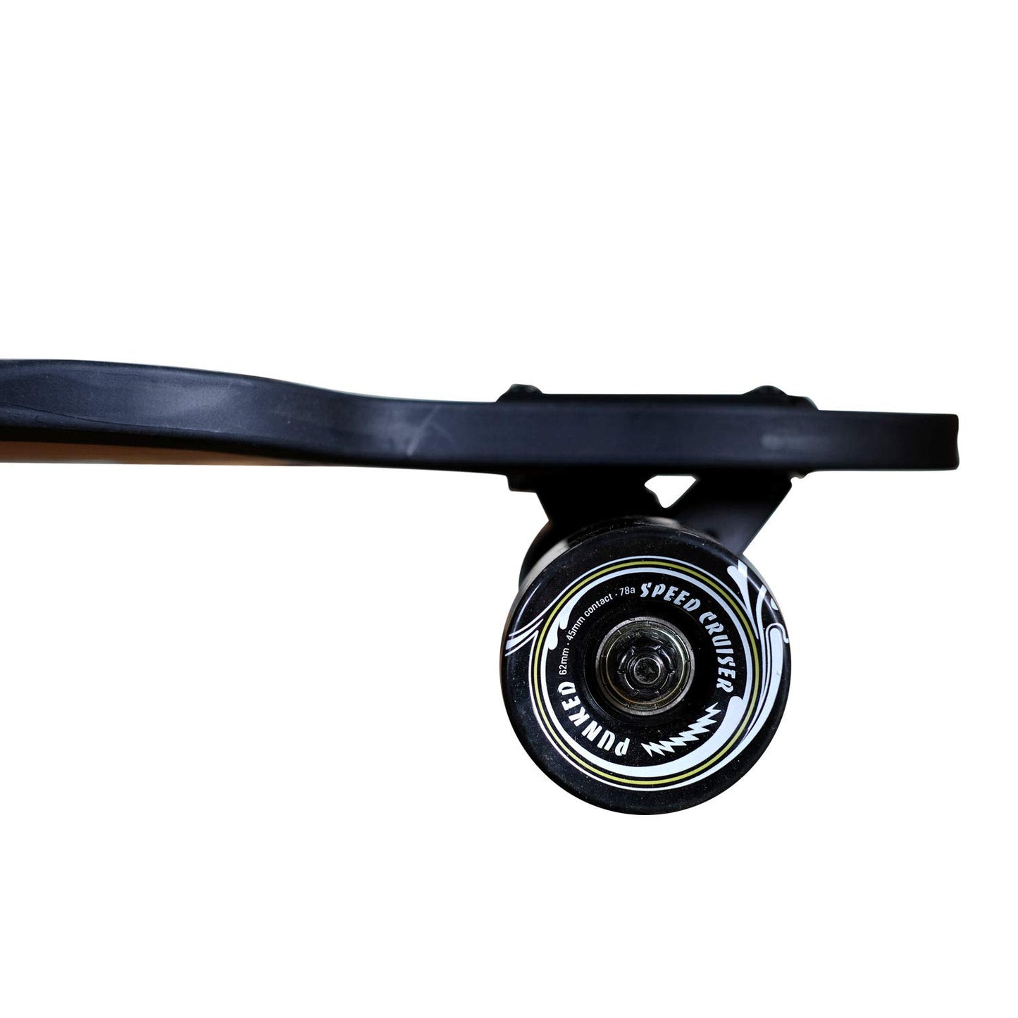 Yocaher Aluminum Longboard Series Complete Drop Through 36.25" x 9" Longboards Skateboards w/Black Widow Premium Grip Tape Aluminum Alloy Truck ABEC-9 Bearing 62mm Long Board Skateboard Wheels - Gold