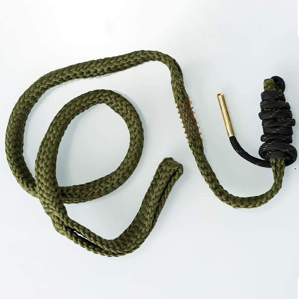 Skiennix Gun Snake Cleaner Kit - Bore Rope for .38, .357, .380 Cal & 9mm - Ideal for Rifle, Pistol & Shotgun