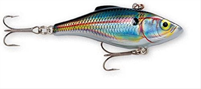 Rapala Rattlin' Rapala 04 Fishing lure, 1.5-Inch, Holographic Shad