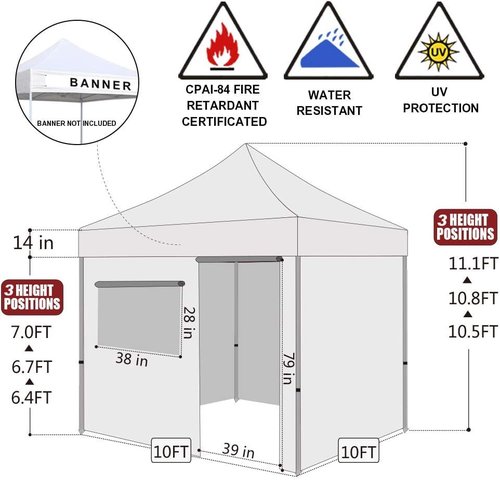 Eurmax Canopy Tent Stakes - Durable Ground Anchors for Outdoor Canopy Tents | Heavy-Duty Design