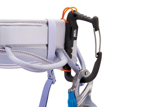PETZL Corax LT Women's Climbing Harness - Lilac White, X-Small
