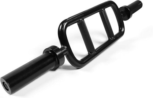 CAP Barbell 34" Olympic Triceps Bar - Durable Black Finish for Enhanced Strength Training