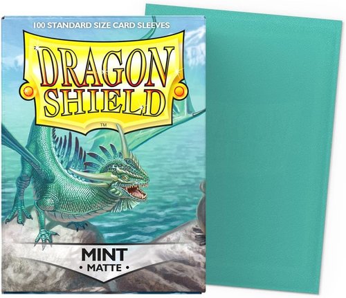Dragon Shield | Standard Size Matte Card Sleeves | 100 Count - Smooth & Durable TCG Protection | Mint