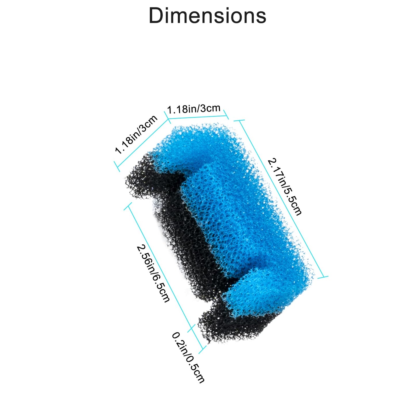 Wonder Creature Cat Water Fountain Filter Replacement, 4/8/12/4+4/8+8 Filters Pack for 2L/67oz Automatic Cat Fountain (4+4)