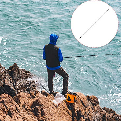 Retractable Fishing Coil Lanyard - Transparent Color