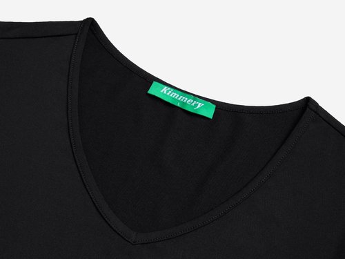 Kimmery V-Neck T-Shirts for Women - Short Sleeve Yoga Workout Tops | Comfortable & Stylish