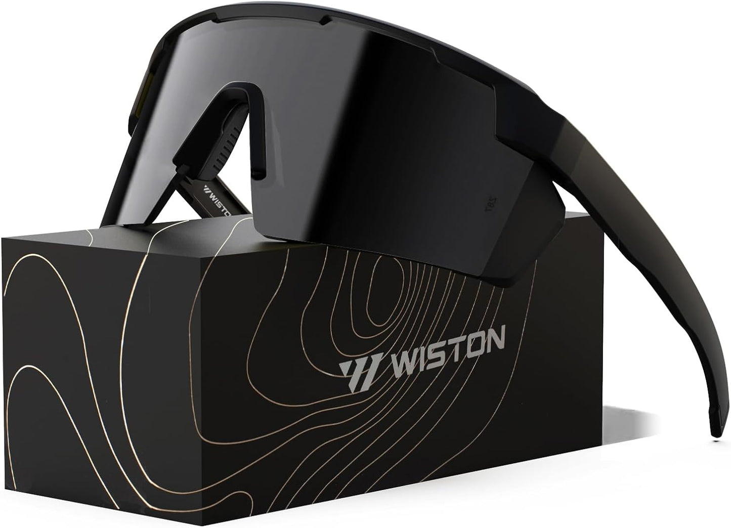 WISTON XL Z87 Sunglasses - Ultralight TR90 UV400 Protection for Big Heads | Unisex Design