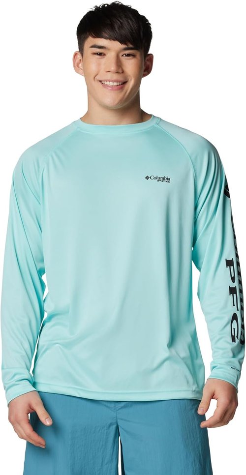 Columbia Men's PFG Terminal Tackle Long Sleeve Shirt - Lightweight, Quick-Dry Fabric | Ideal for Fishing