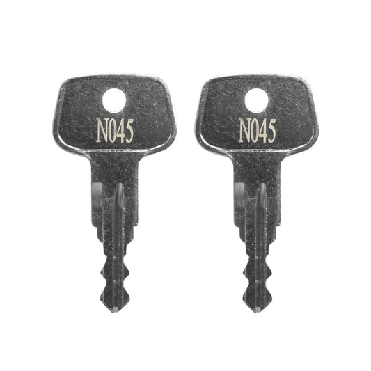 VIDABTE N045 Thule Roofs Car Rack Replacement Key, Thule Roof Rack Replacement Key, Thule Bicycle Rack Key, Replacement Key for Thule Ski, Roof, Cargo Box, Carrier Racks and Crossbars [Code N045]