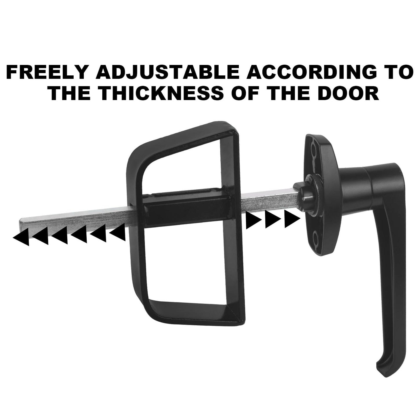 Double Door Shed Hardware Kit - Includes Barrel Bolt, Latch, and Double Door Hardware for Easy Installation for Gates, playrooms，Added Protection and Versatility