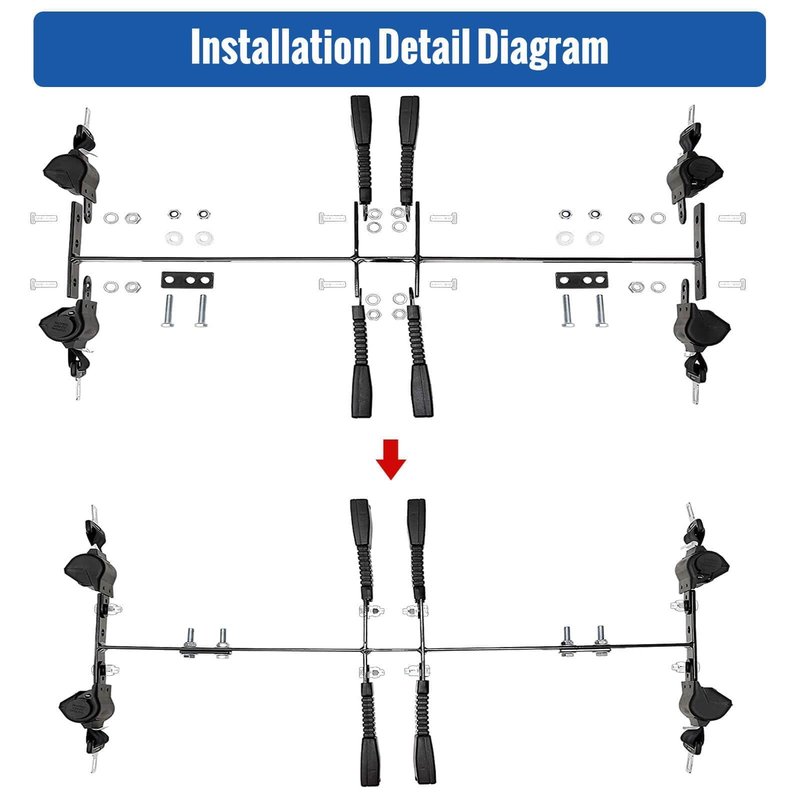 MOSNAI 61 Inch DOT Golf Car Seat Belt for EZGO TXT Club Car DS Yamaha 4 Passenger(2+2), Not Fit Yamaha G2/G9 or 2 Passenger EZGO RXV, Club Car Precedent/Onward, Yamaha G29 Drive/ Drive2