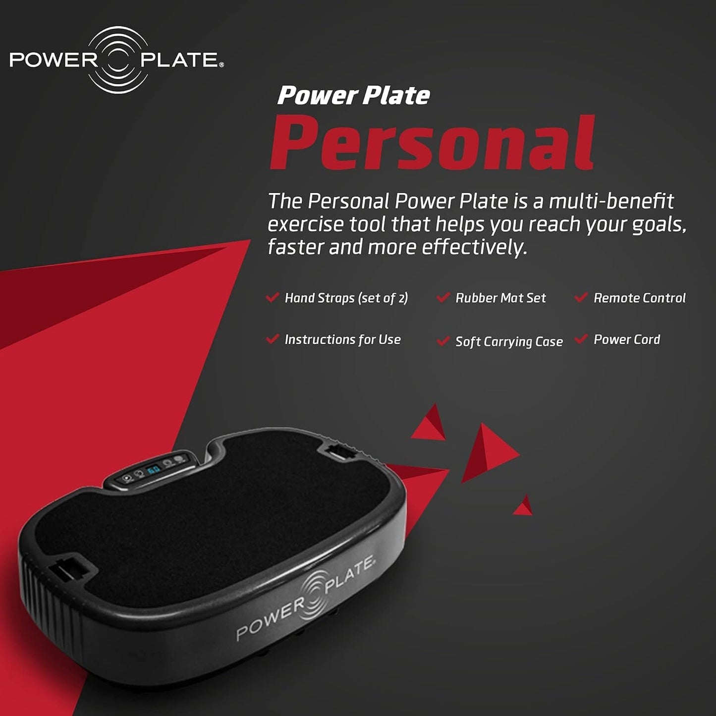Power Plate Personal Vibration Plate Exercise Machine