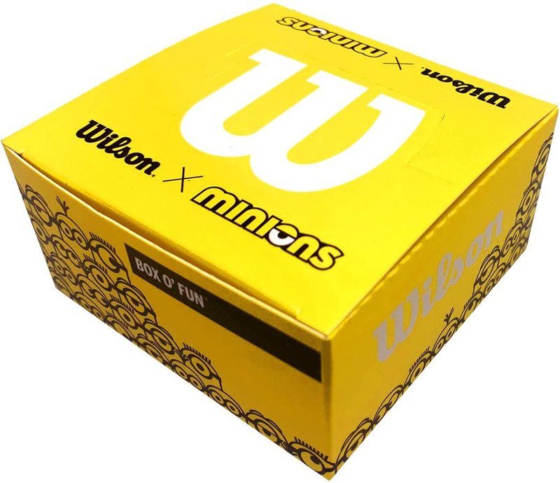 WILSON Minions V3.0 Vibration Dampener Box - 50 Pack, Yellow/Black