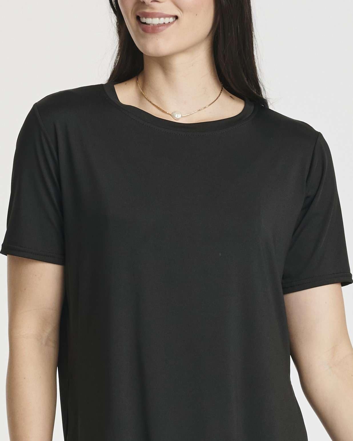 5-Pack: Women's Loose Fit Yoga Top with Short Sleeves (Plus Size Available) by Real Essentials