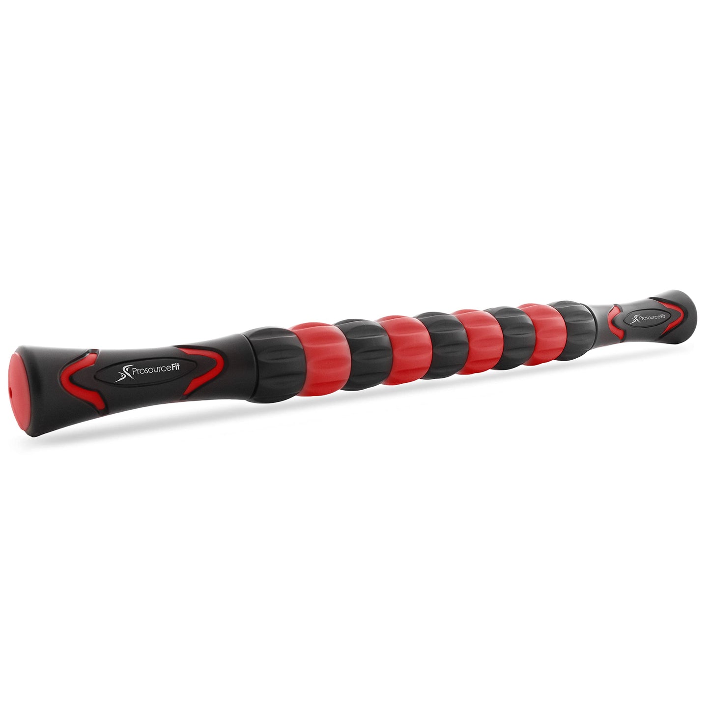 ProsourceFit Massage Stick Roller, 18” Handheld Portable Self-Myofascial Release Tool for Relief from Muscle Pain/Cramps in Calves, Shins, Thighs and Back