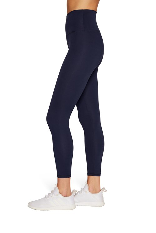 Zobha Women's Easy Contender Delux High Waist Ankle Legging, Peacoat, Large