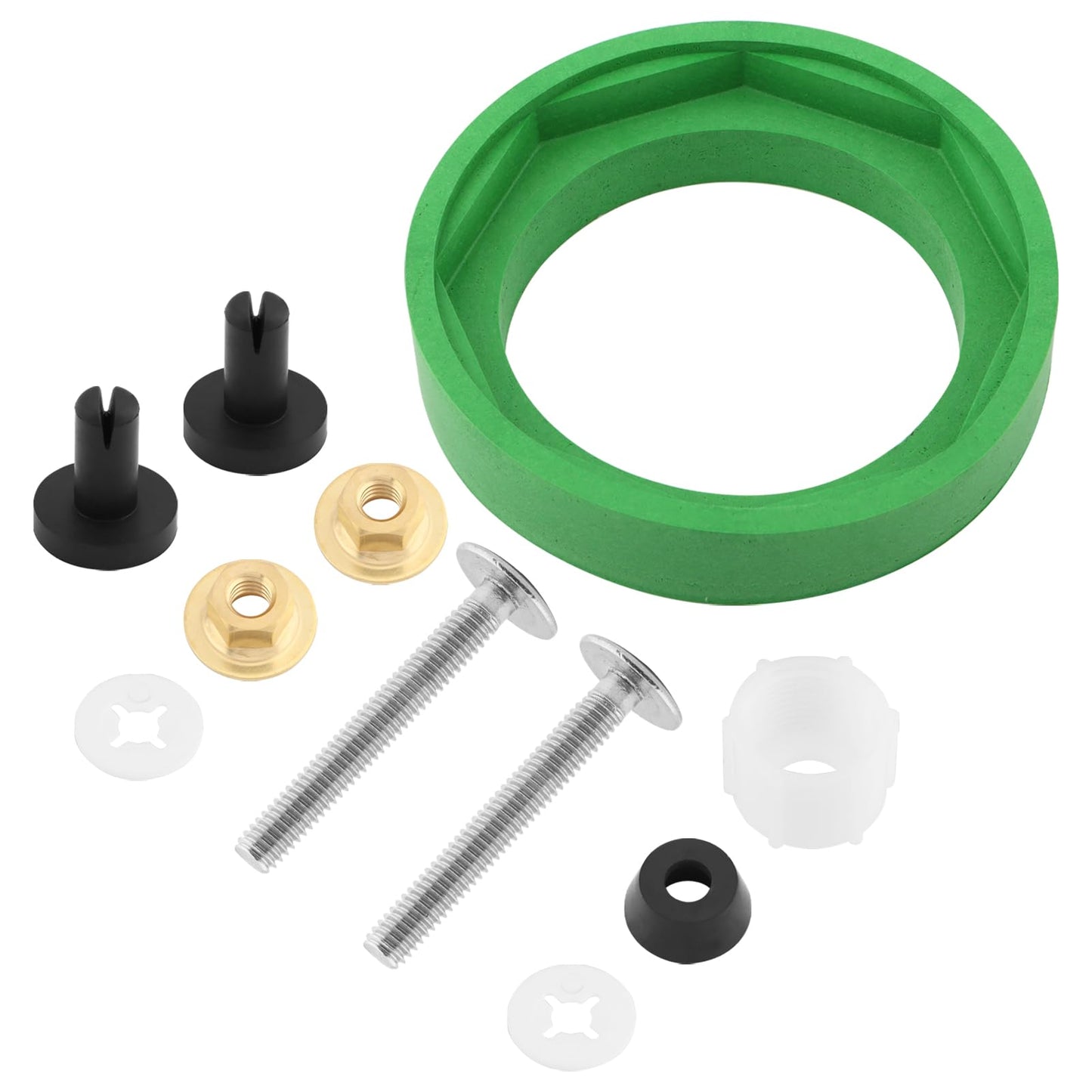 Toilet Tank to Bowl Gasket Kit for American Standards Toilet Part AS738756-0070A, 3 Inch Toilet Tank Replacement Kit, Includes Gasket, Bolts and Other Essential Parts