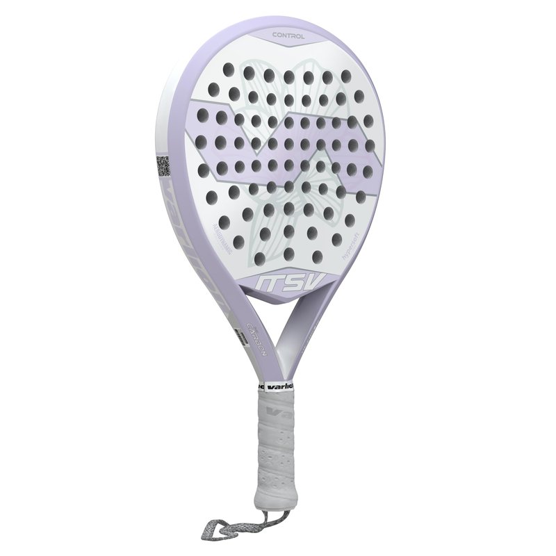 Varlion Padel Racket LW Hexagon 8.8 Orquidea – Professional Paddle Racket for Enhanced Control Aerodynamic Frame Soft EVA Core Sleek Design