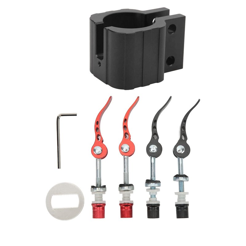 Alomejor Electric Scooter Lock,Quick Release Lever Rugged clamp with hex Wrench for commuters Travelers Urban Riders Daily use