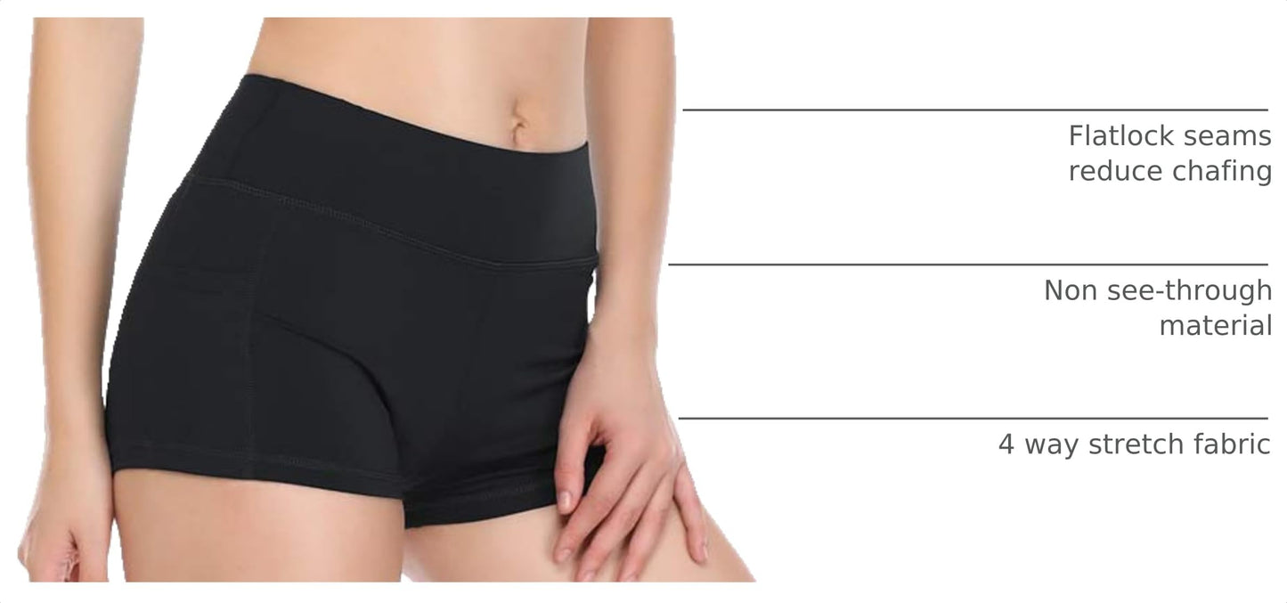 CADMUS Women's Workout Yoga Gym Shorts