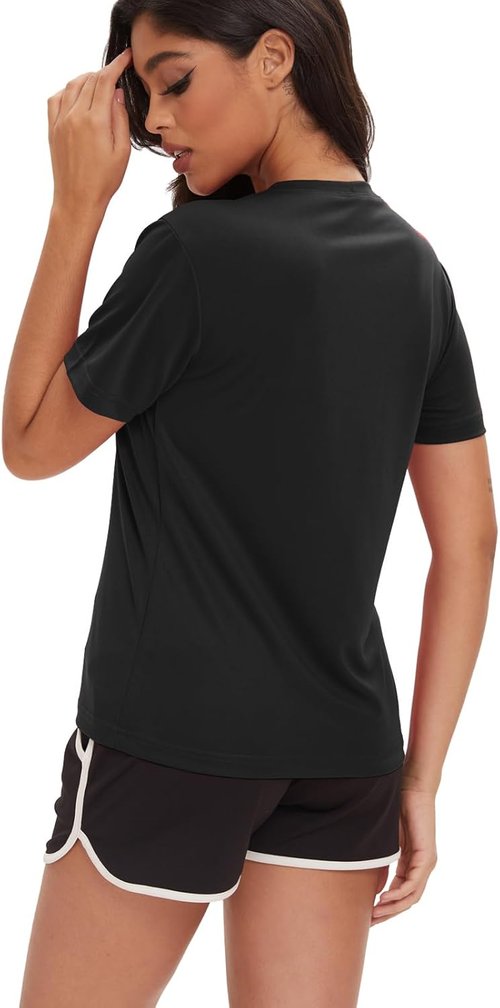 HovSiyla Women's Short Sleeve Shirts Quick Dry T-Shrit UV Sun Protection Outdoor Running Hiking Workout Tops