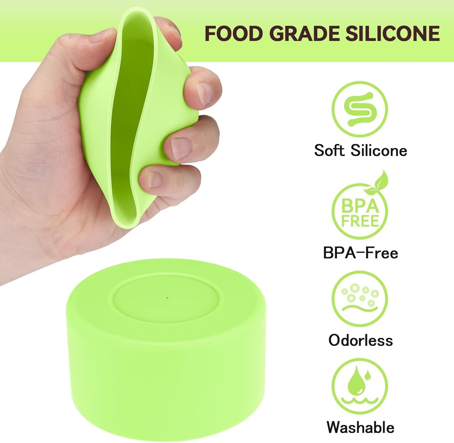 PICcircuit Silicone Bottoms for Stanley Boot | 2PCS for 40oz, 30oz, 20oz Bottles & Hydroflask Tumblers