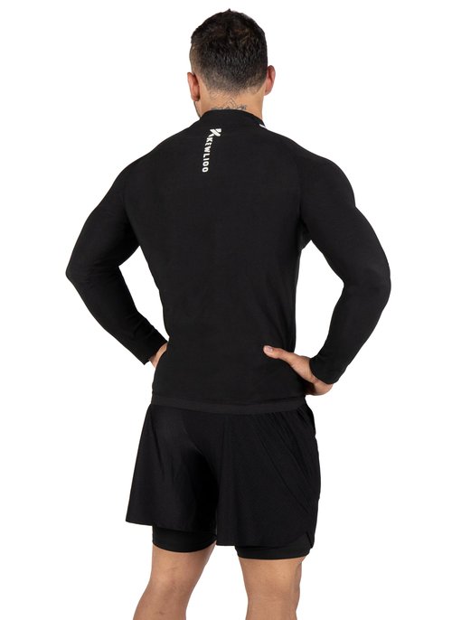 Kewlioo Pro Men's Heat Trapping Sauna Jacket - Zip Up Sauna Suit For Men, Long Sleeve Sweat Shirt for Gym, Workouts