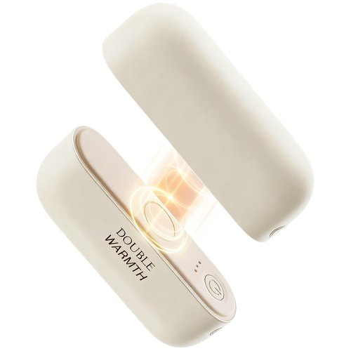Hand Warmers Rechargeable 2 Pack, AI Electric Handwarmers, Portable Pocket Heater, Gifts for Christmas, Outdoor, Hunting, Golf, Camping Accessories