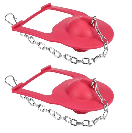 Kohler Toilet Flapper Replacement, Kohler Toilet Tank Parts Replaces Parts 84995 & 1000490 for Kohler Water Saving Red, 2-Pack