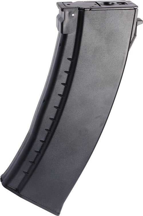 Evike Airsoft - CYMA FlashMag Hi-Cap Mag for AK Series Airsoft AEGs (Color: Black / 520rd / AK74-Style)