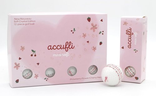 ACCUFLI Max Soft Golf Balls - Premium Performance for Enhanced Distance & Control