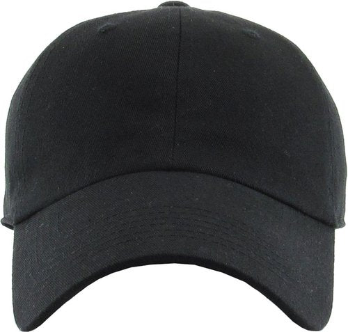 KBETHOS Classic Unisex Baseball Cap - Adjustable Cotton Low Crown Dad Hat in Plain Design