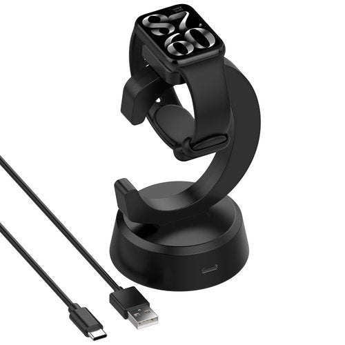 LOKEKE Compatible with Xiaomi Smart Band 9 Active USB Charging Stand, Replacement USB Type C Charger Charging Cable Dock Compatible with Xiaomi Smart Band 9/8 Active