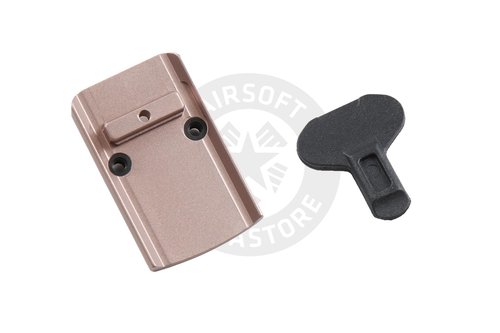 Lancer Tactical Airsoft Mi-cro Red Dot Sight in Champagne, Compatible with Knightshade Airsoft