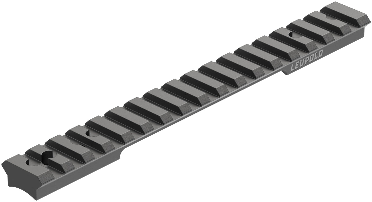 Leupold BackCountry Cross-Slot Base Savage 110/AXIS Round Rcvr LA: Matte finish