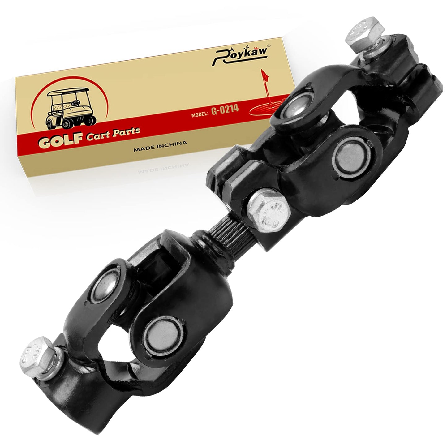 Roykaw Club Car DS Steering Joint Intermediate Shaft Knuckle Assembly for 1984-Up Gas & Electric Golf Cart Models, Replaces OEM # 1013861
