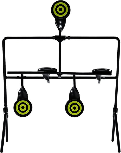 KNINE OUTDOORS Shooting Target - Resetting Design for Airsoft & Rimfire | .22 & .177 Caliber