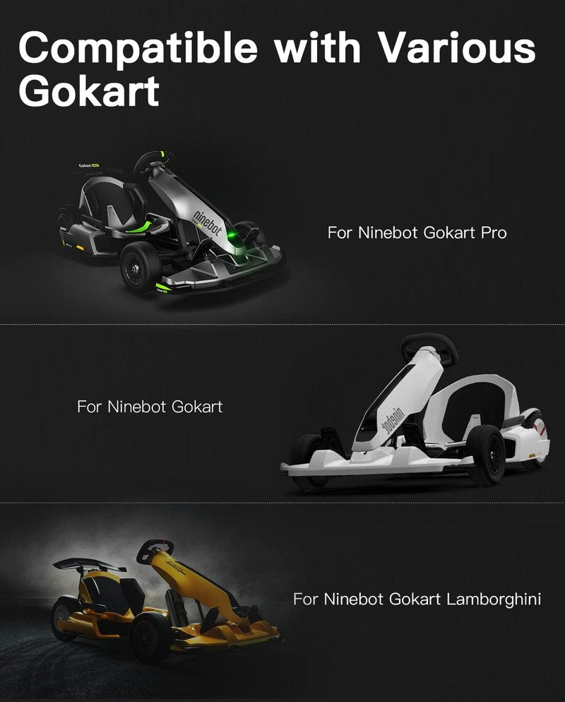 STIO Front Plastic Protection Kit for GoKart Pro, Compatible with Ninebot by Segway GoKart Pro, Front Bumper Replacements