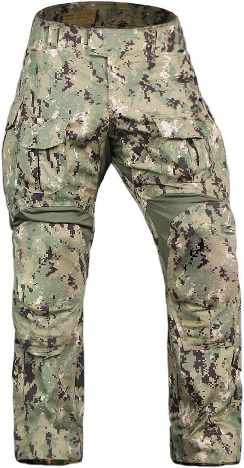EMERSONGEAR Gen3 Military Paintball Suit - Tactical Combat BDU Pants & Shirt with Knee Pads