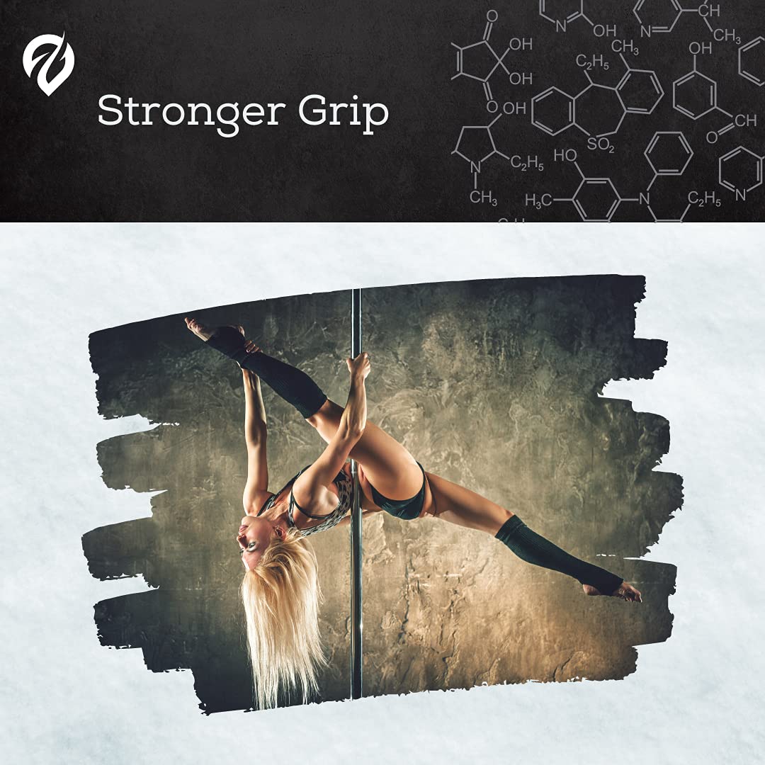EVMT Brands Liquid Chalk, Mess Free Gym Chalk for Weightlifting, Gymnastics, Rock Climbing, Dancing. Sweat Resistant and Long Lasting for Stronger Grip.