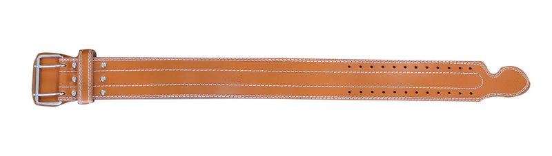 Weight Power Lifting Belt 4” Wide Cobra Grips Best Premium Genuine Leather Belt for Men & Women Adjustable Weightlifting Back Support (Orange, Large 36"-44")