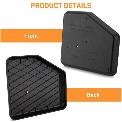 Jerbor Golf Cart Electrical Box Cover for Club Car DS 1992-2015, Replace for OEM 1013609,1015777/102711201,1015373,1014808,1015372 Electrical Component Box