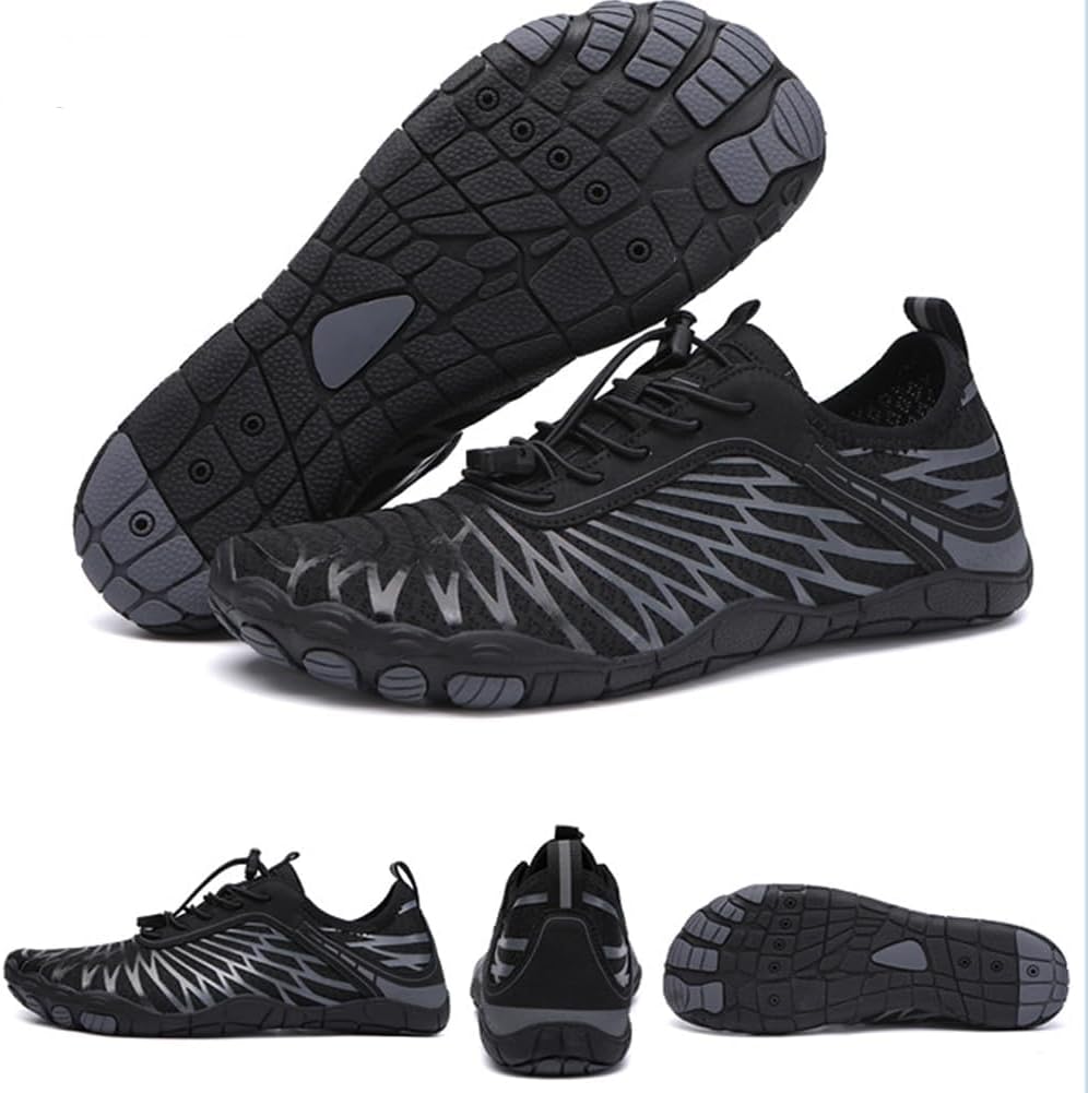 Skiennix Barefoot Shoes - Pro-Healthy Non-Slip Water Footwear for Men & Women | Wide Toe Running Sneakers