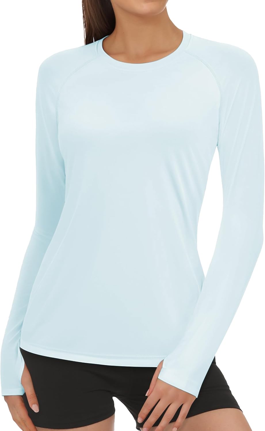 AURUZA UPF50+ Women’s Rash Guard - Quick Dry UV Protection Long Sleeve Swim Top for Active Wear