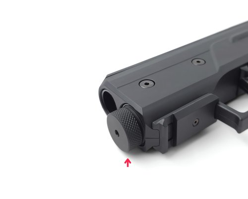 K20 Tools Fast Cap Co2 Adapter - Compatible with BYRNA CL Compact Quick Release Cartridge Change Accessories (Black)