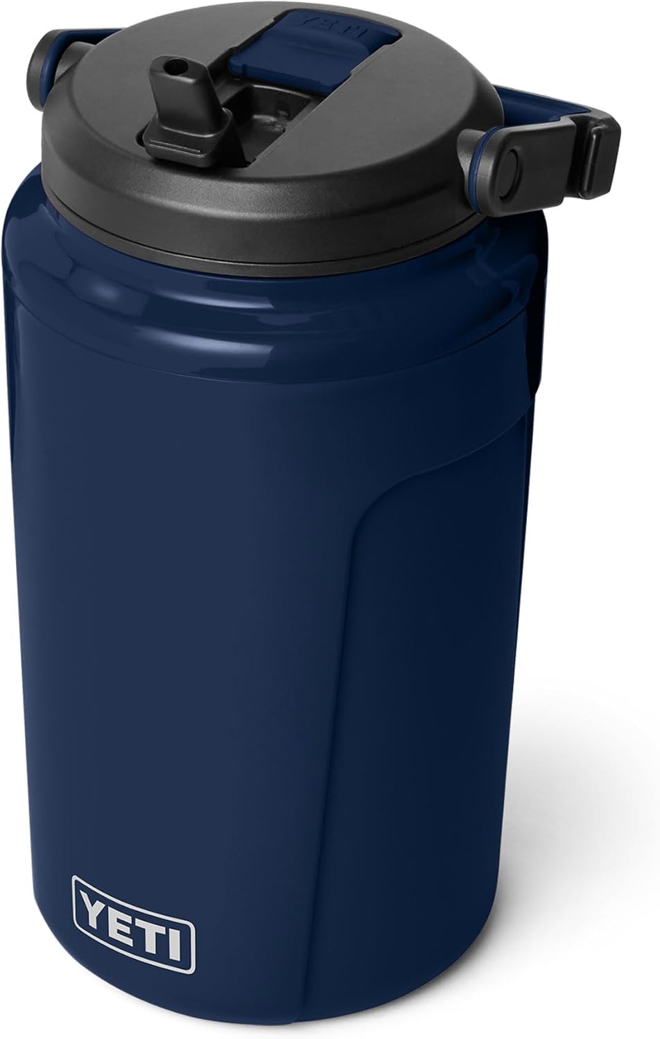 YETI Silo Half Gallon Insulated Water Jug - Lightweight, Leakproof Sports Bottle with Straw Cap & Fence Hook - Keeps Drinks Ice-Cold - Navy