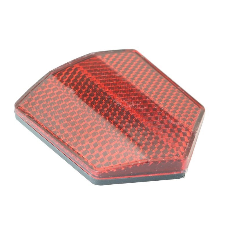 PZRT Handlebar Mount Bicycle Reflector Reflective Front Rear Warning Light Red Plastic Bike Accessories