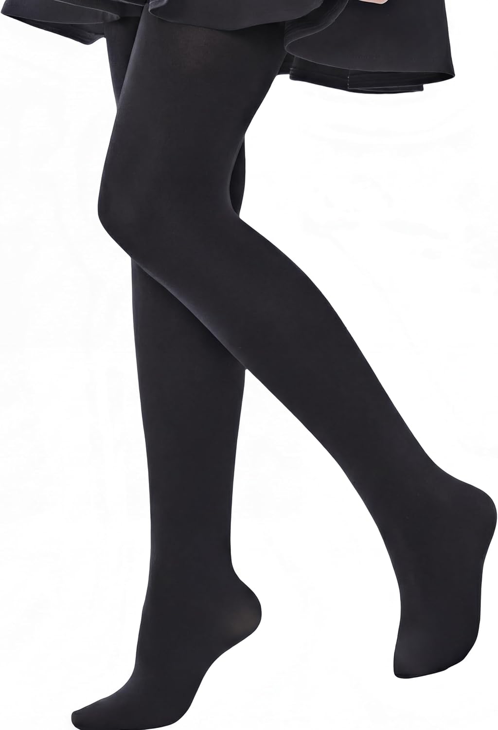 Skiennix Ballet Footed Dance Tights - Elegant 50D for Toddler & Kids Girls