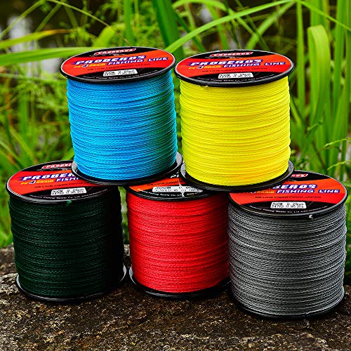 4-Strand Braided Fishing Line - High-Strength Multifilament PE Wire